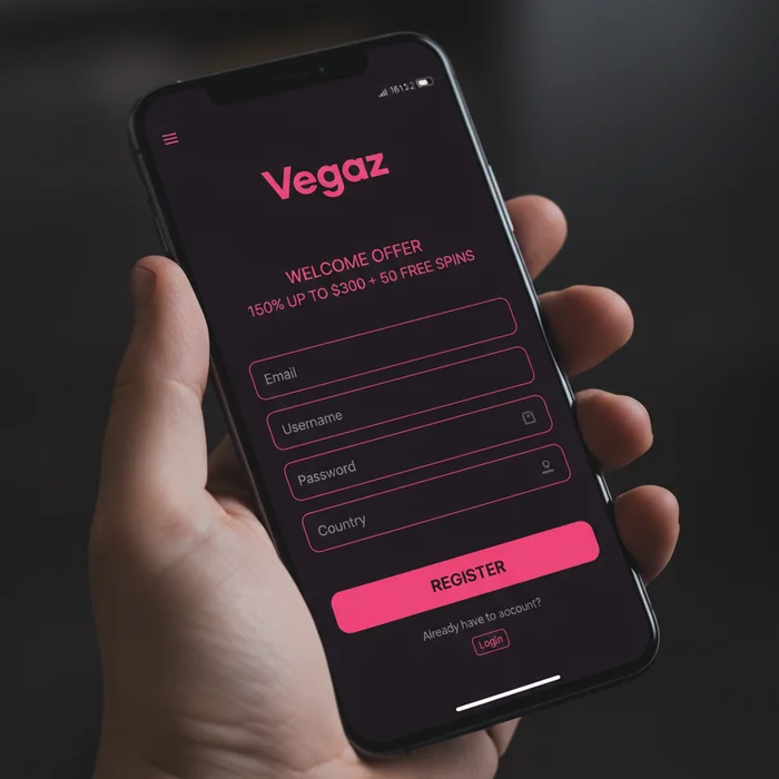Vegaz Casino Signup